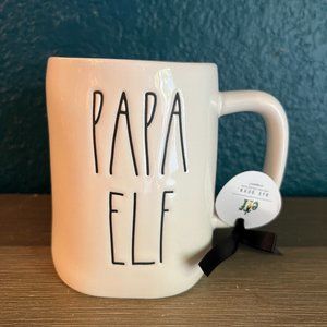 NWT Rae Dunn x Elf Collection "Papa Elf" mug